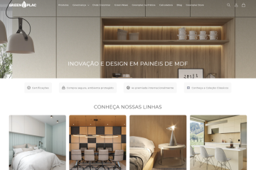 Greenplac lança novo site com foco em design, conteúdos e produtos