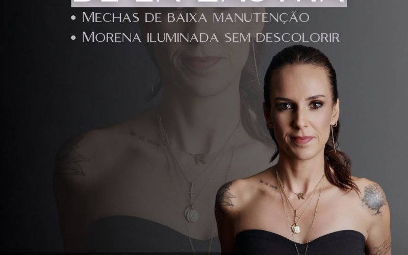 Rafaela de la Lastra e Cleo Mello se unem em um curso exclusivo sobre Mechas para profissionais da beleza