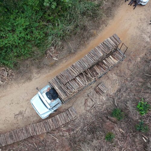 Polícia Militar frustra tentativa de roubo de madeira avaliada em cerca de R$ 4,5 mil em Guararema